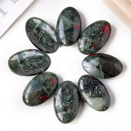 Mother's Day Gifts Natural Bloodstone Palm Stones PW-WGE0F83-01-1