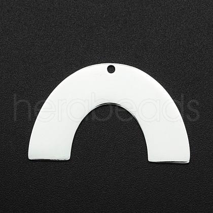 Tarnish Resistant 201 Stainless Steel Pendants STAS-R111-LA092-1