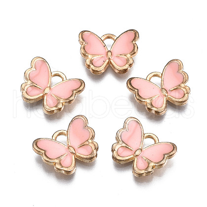 Alloy Enamel Charms X-ENAM-S121-070M-1