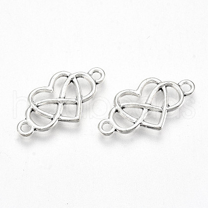 Tibetan Style Alloy Connector Charms TIBE-S323-094AS-NF-1