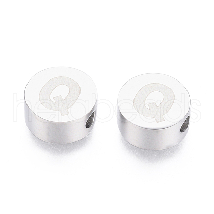 Tarnish Resistant 304 Stainless Steel Beads X-STAS-I126-02P-Q-1