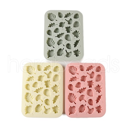 Leaf Cake DIY Food Grade Silicone Mold DIY-K075-10-1