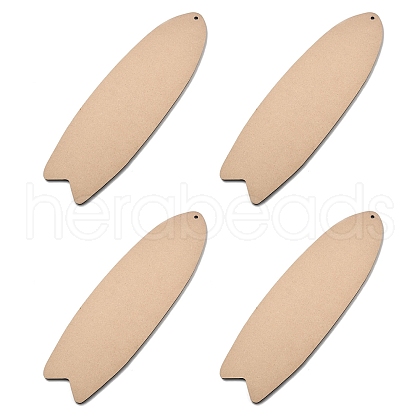 Unfinished Wooden Pendant Decorations DIY-XCP0003-73-1