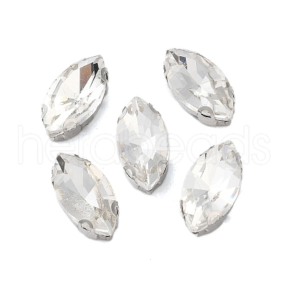 Horse Eye Sew on Rhinestone RGLA-L028-08H-01-1