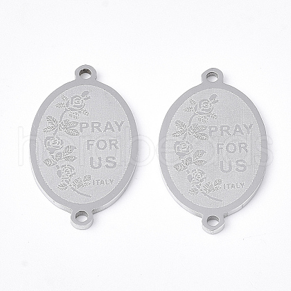 Tarnish Resistant 201 Stainless Steel Links connectors STAS-T044-147P-1
