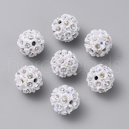 Handmade Polymer Clay Beads CLAY-WH20005-003A-1