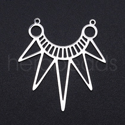 Non-Tarnish 201 Stainless Steel Pendants STAS-S105-JN910-1