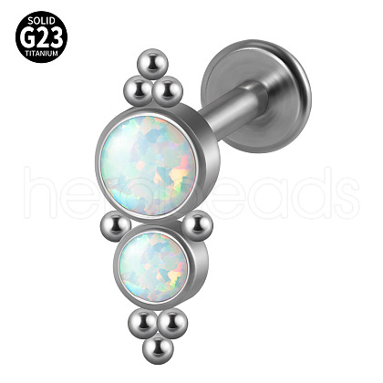 G23 Titanium Threadless Labrets WG33C7B-97-1