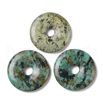 Natural African Turquoise(Jasper) Pendants G-F524-H06-1