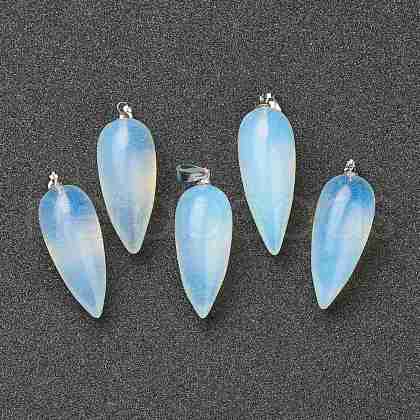 Opalite Pointed Pendants G-F705-01N-P-1