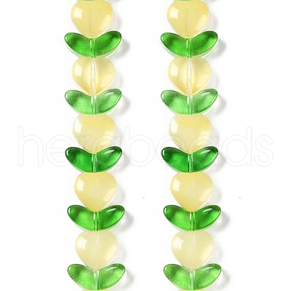 Transparent Glass Beads Strands GLAA-B021-04F-1
