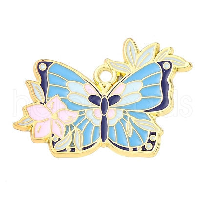 Alloy Enamel Pendants ENAM-C024-01D-01LG-1