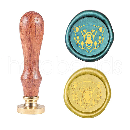 Wax Seal Stamp Set AJEW-WH0131-735-1