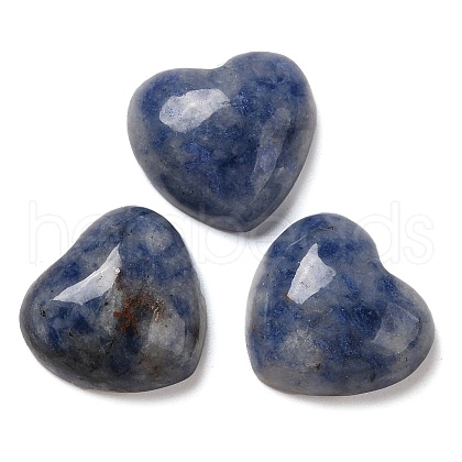 Natural Blue Spot Jasper Cabochons G-F776-02A-11-1