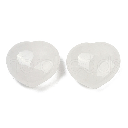 Mother's Day Gifts Heart Natural Quartz Crystal Palm Stone G-C186-03I-1
