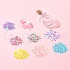 Star Heart PVC Plastic Paillette/Sequins Beads Wish Bottle DIY Making Kits DIY-FS0007-59-9