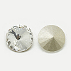 Pointed Back Glass Rhinestone Cabochons RGLA-T086-14mm-01-2