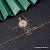 Unicraftale 304 Stainless Steel Pendant Necklaces NJEW-UN0001-04G-3