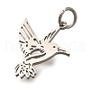 304 Stainless Steel Pendants STAS-Z119-27P-2