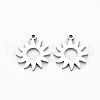Non-Tarnish 201 Stainless Steel Pendants STAS-Q240-068P-1