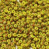 6/0 Opaque Colours Seep Glass Seed Beads SEED-F003-04A-03-3