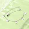 304 Stainless Steel Cable Chain Bracelets for Women BJEW-A036-25P-1