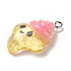 Marine Animal Series Resin Pendants RESI-Q012-01D-01-2