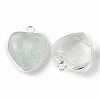 Natural Green Fluorite Pendants G-C005-01S-19-2