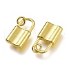 Brass Padlock Pendants KK-P189-02G-2
