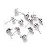 Non-Tarnish 304 Stainless Steel Post Earring Studs STAS-J031-01-1