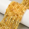 Natural Yellow Opal Beads Strands G-D306-A05-4mm-1