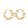 304 Stainless Steel Polygon Hoop Earrings EJEW-Q011-13G-1-1