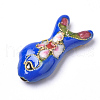 Handmade Cloisonne Beads X-CLB-S006-05-4