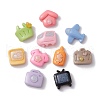 Plane/TV/Bus Clothes Daily Theme Opaque Resin Decoden Cabochons RESI-K034-04-1