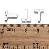 Tarnish Resistant 304 Stainless Steel Letter Charms STAS-O072-T-2