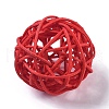 Wicker Rattan Balls AJEW-CJC0001-02F-1