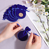 Beebeecraft 20Pcs Gourd Velvet Drawstring Bags TP-BBC0001-07A-03-3