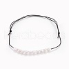 Adjustable Natural Pearl Beaded Necklaces NJEW-JN02305-01-1