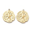 PVD Vacuum Plating 304 Stainless Steel Pendants STAS-R130-65G-1