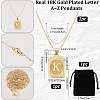 Beebeecraft 1Pc Brass Pendants NJEW-BBC0001-18K-2