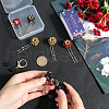 SUNNYCLUE 6Pcs 3 Colors Handmade Polymer Clay Rhinestone Beads CLAY-SC0001-92-3