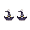 Halloween Theme Alloy Enamel Pendants ENAM-T020-08L-2