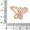 Rack Plating Brass Clear Cubic Zirconia Pendants KK-N255-10G-05-RS-3