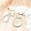 Tarnish Resistant 304 Stainless Steel Stud Earrings EJEW-L215-48P-5