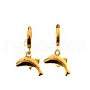 304 Stainless Steel Hoop Earrings FS-WG28AB1-02-1