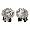 Acrylic Alloy Pendants SACR-S679-03B-1