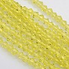 Bicone Glass Beads Strands EGLA-P016-4mm-11-1