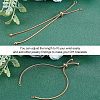 Unicraftale Adjustable 304 Stainless Steel Bracelet Making MAK-UN0001-29-4