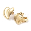 304 Stainless Steel Stud Earrings EJEW-P245-14G-2