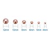 1Box ABS Plastic Imitation Pearl Dome Cabochons SACR-PH0001-49-2
